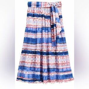 Marie Oliver Iris Midi Skirt in Summer Wash - Size 10